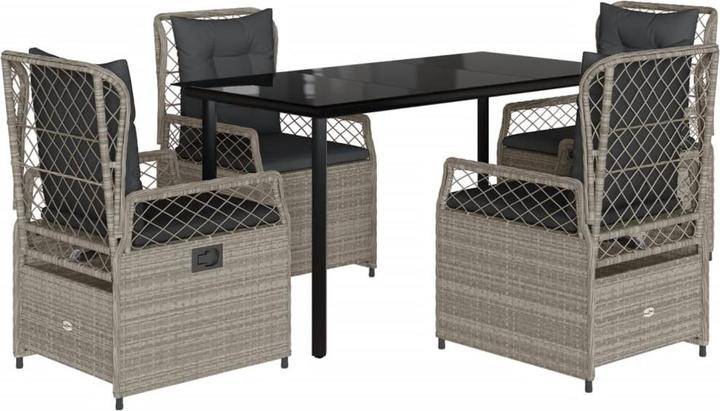Actual product image vidaXL Garten Essgruppe (140 x 70 x 74 cm)