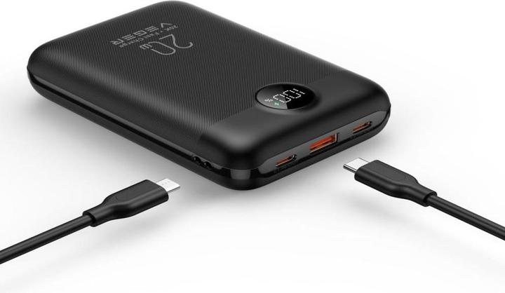 Produktbild Veger Power bank Powerbank S20 (W2081) PD QC3.0 2A 22,5W 20000 mAh black (20000 mAh, 22.50 W)