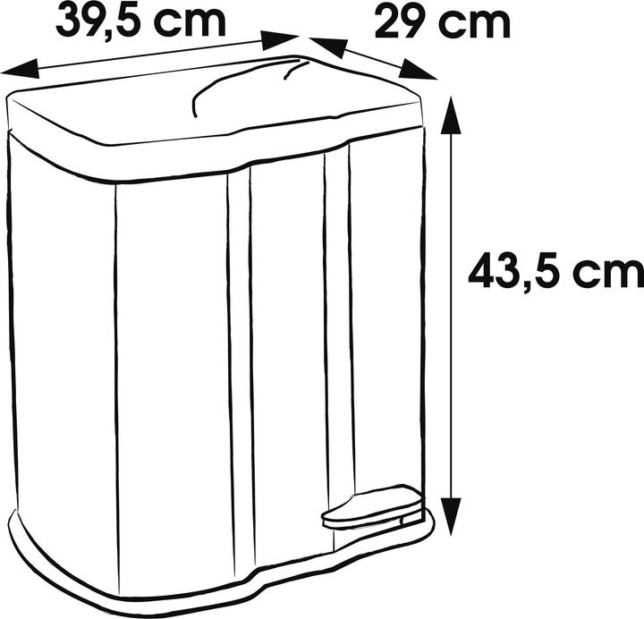 Produktbild keeeper Treteimer (22 l)