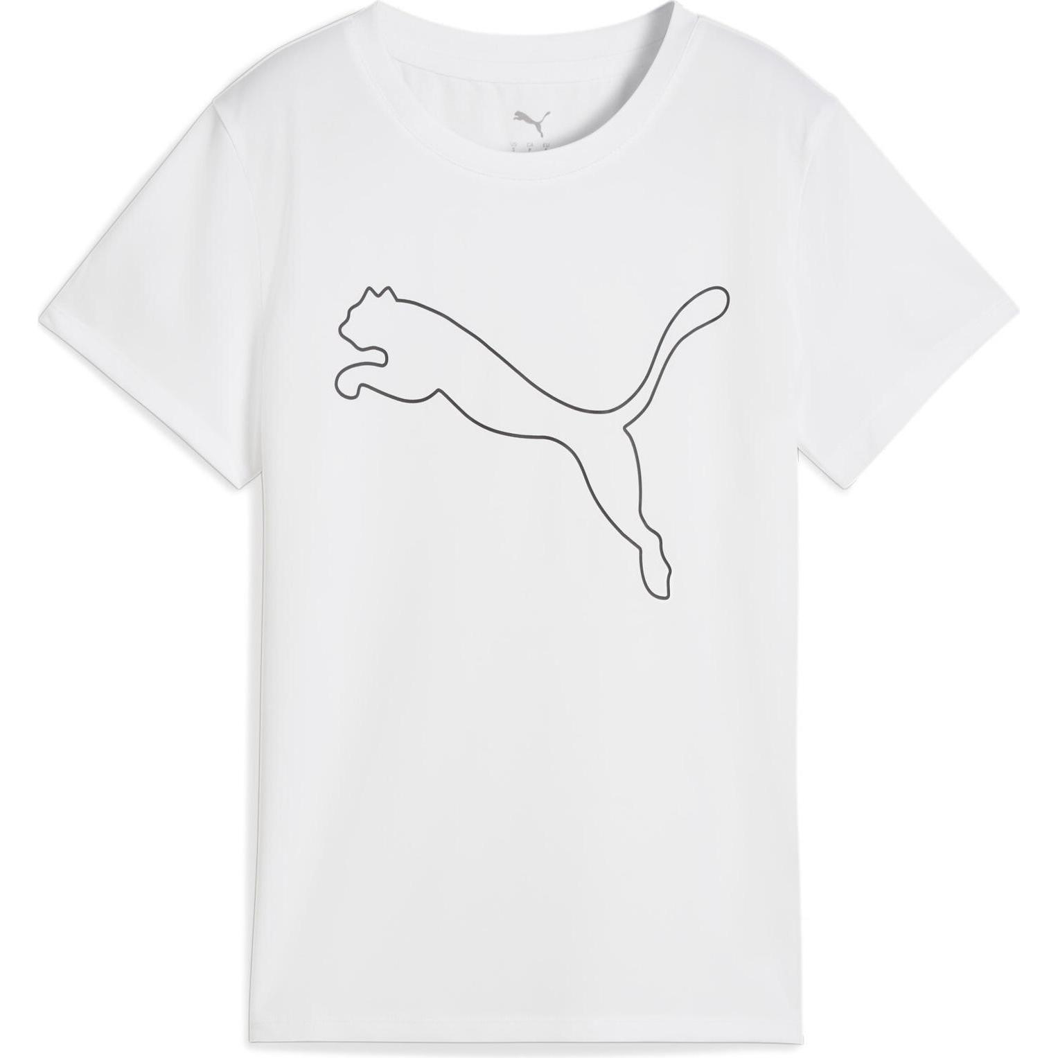 Puma, Damen, Sportshirt, W TAD ESSENTIAL Logo Tee (S), Weiss, S