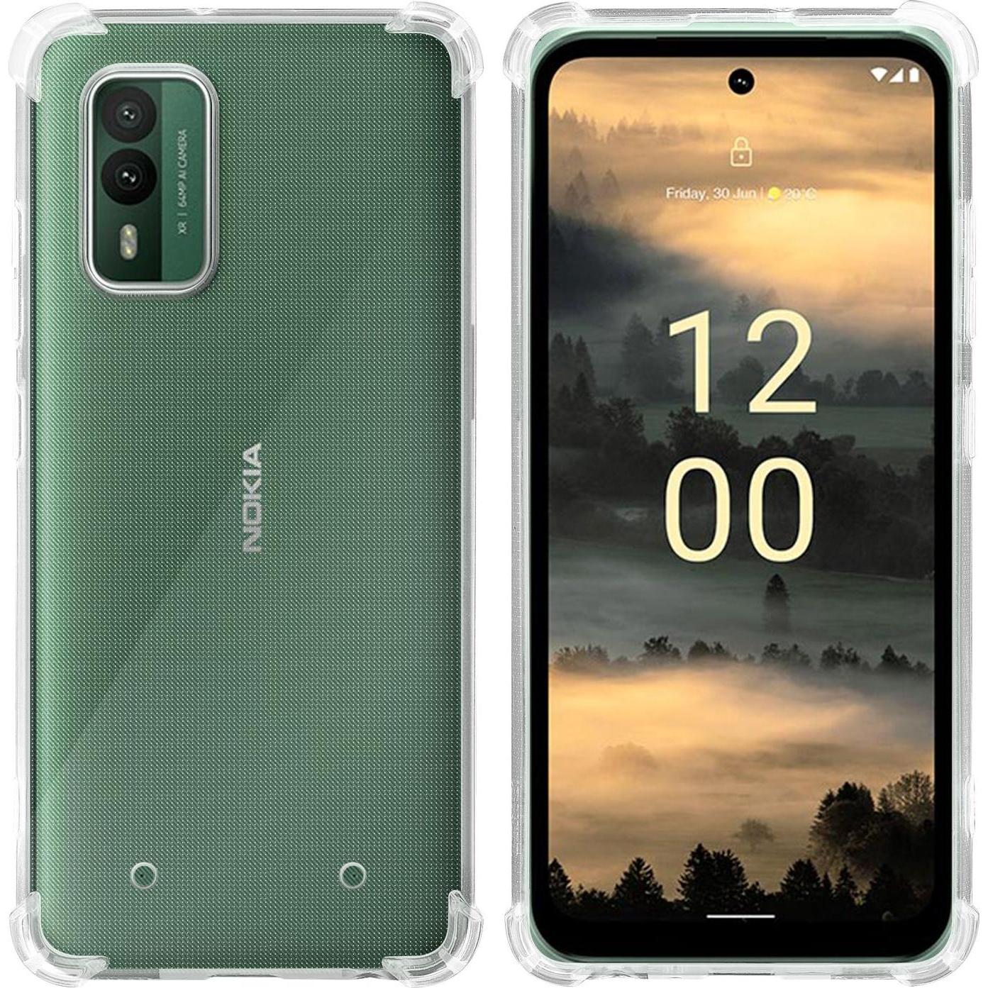 Thumbnail - Cadorabo Hülle für Nokia XR21 Slim TPU Schutz (Nokia XR21), Smartphone Hülle, Transparent