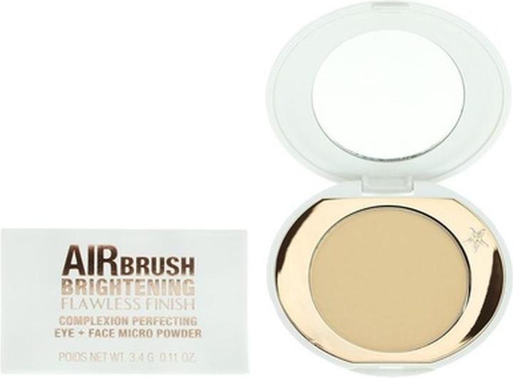 Actual product image Charlotte Tilbury Brightening powder Airbrush Brightening Flawless Finish (Micro Powder) 3.4 g - (Tan Deep)
