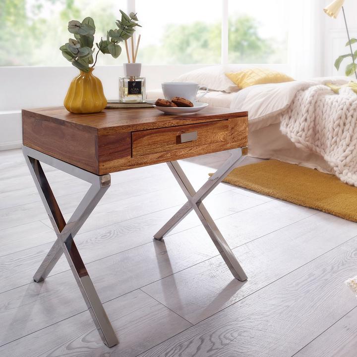 Produktbild FineBuy Nachttisch (45 x 45 x 50 cm)