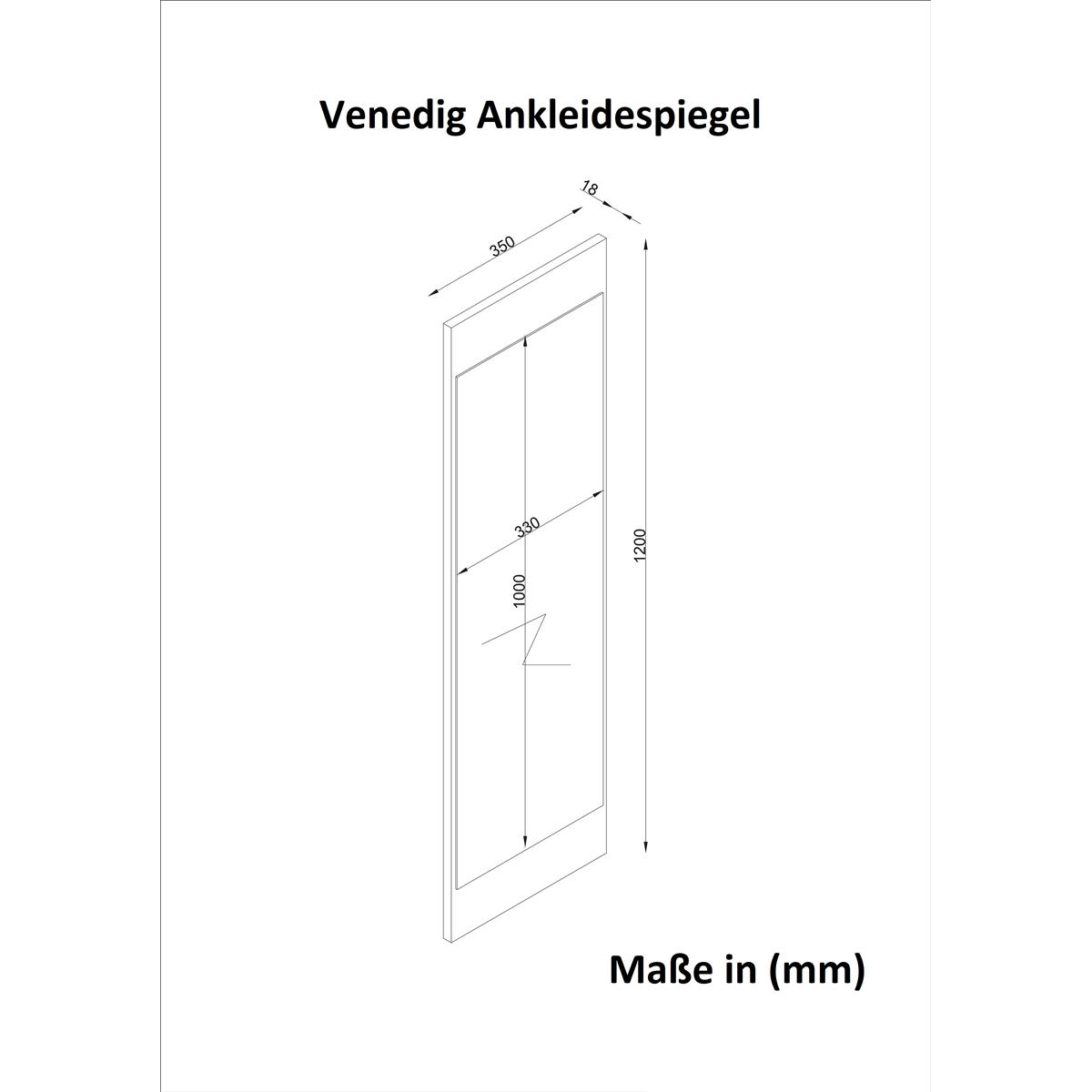 Thumbnail - Moebel17, Spiegel, Venedig