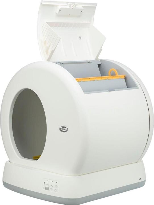 Productafbeelding Trixie Zelfreinigende kattenbak, 53 × 55,5 × 52 cm, Wit (Zelfreinigende kattenbak)