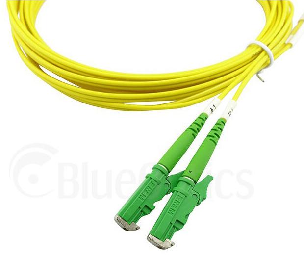 Produktbild BlueOptics Duplex LWL Patchkabel LC-APC/E2000-APC Singlemode 0.5 Meter (0.50 m)