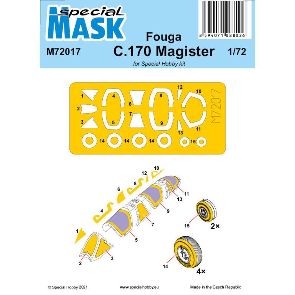 Special Hobby Fouga C.170 Magister Mask