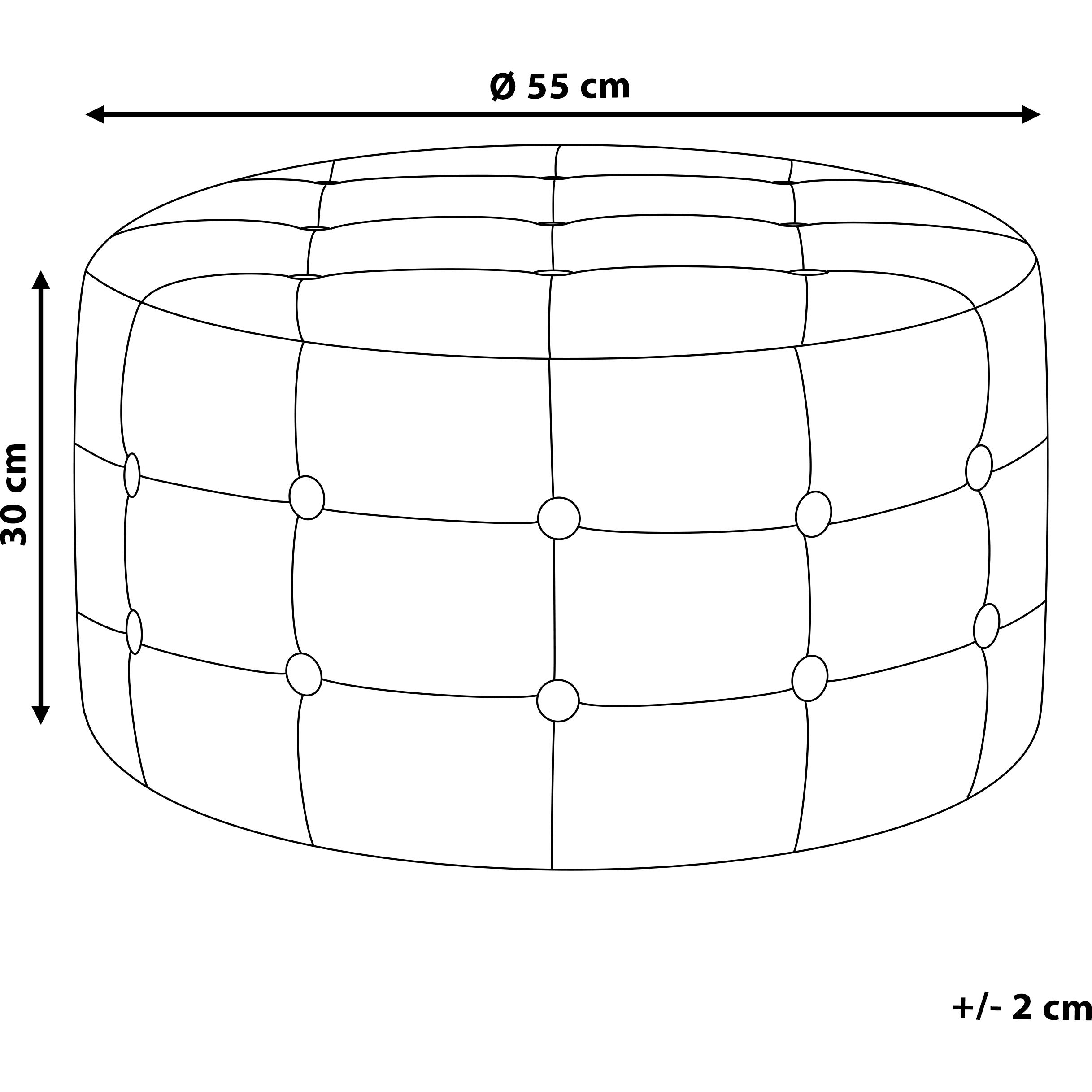 Thumbnail - Beliani, Hocker + Pouf, Tampa