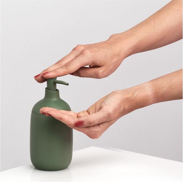 Immagine prodotto Zeller Present Dispenser di sapone moderno da 480 ml, verde