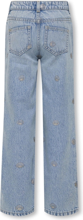 Actual product image Only KOGJUICY Hohe Taille Weiter Beinschnitt Jeans Jeans mit weitem Bein (146)