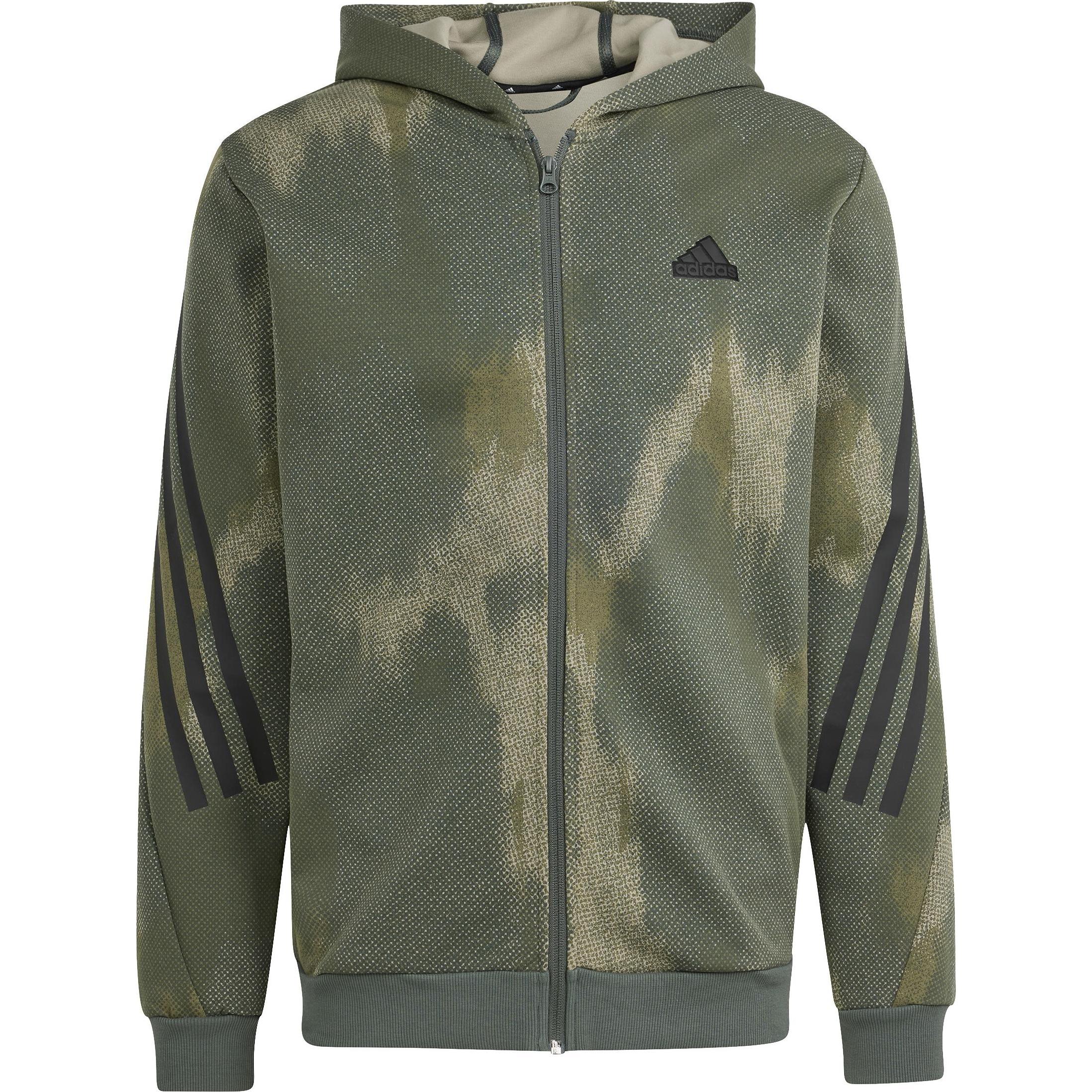adidas, Herren, Pullover, kapuzenjacke fi 3s, Mehrfarbig, (M)
