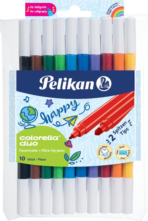 Produktbild Pelikan Fasermaler Colorella duo C407 (10x)