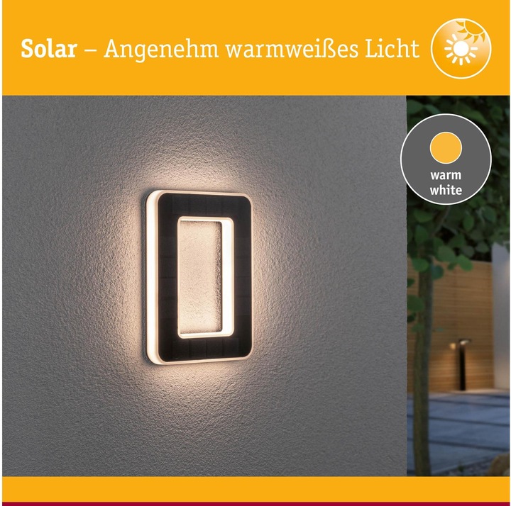 Actual product image Paulmann Solar house number (20 lm, IP44)