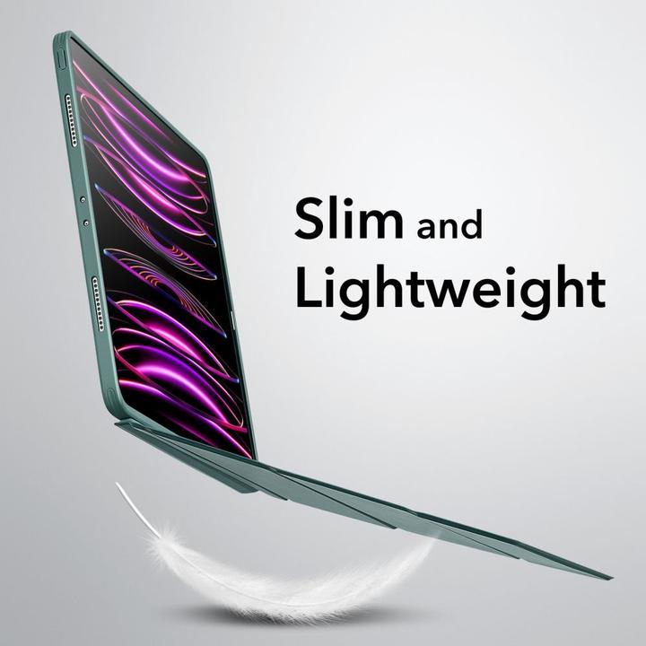 Actual product image ESR ASCEND HYBRID IPAD PRO 12.9 2021 / 2022 FOREST GREEN (iPad Pro 12.9)