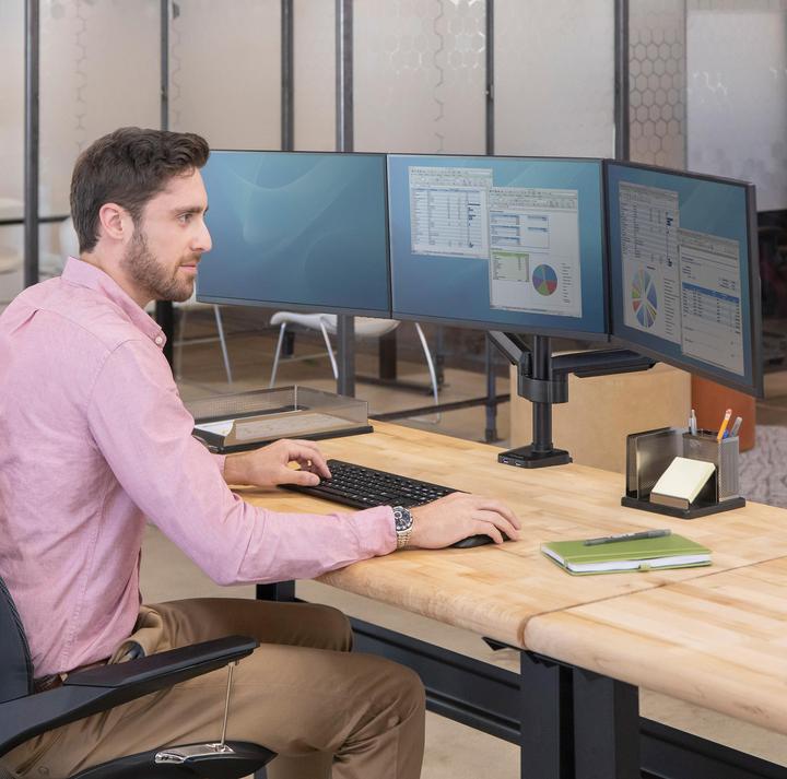 Produktbild Fellowes Platinum Series Dreifach-Monitorarm (Tisch, 27")