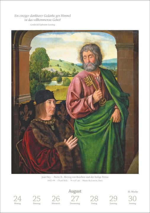 Actual product image Harenberg Kunst Wochen-Kulturkalender 2026 - 53 Meisterwerke der Malerei