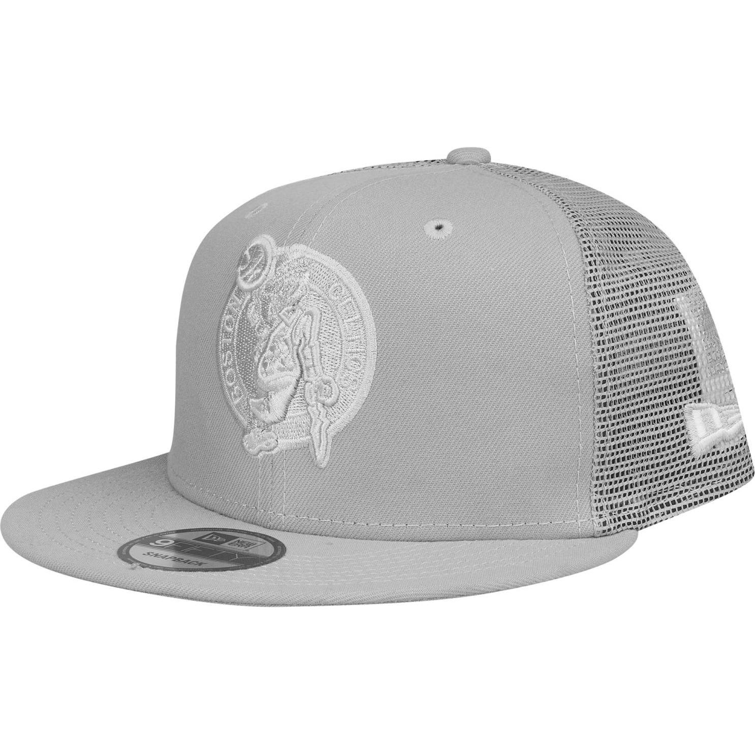 New Era, Herren, Cap, 9Fifty Trucker Boston Celtics, Grau