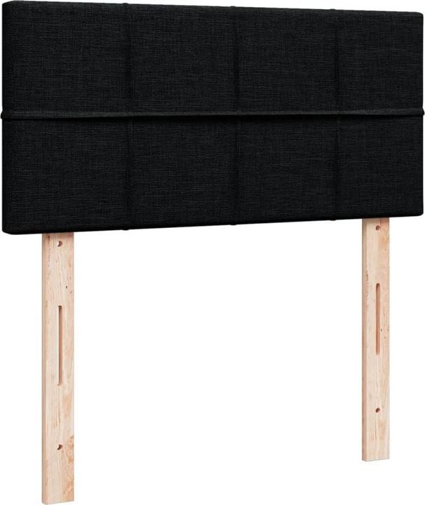 Actual product image vidaXL Bo x spring bed with mattress 90 x 200 cm fabric (90 x 200 cm)