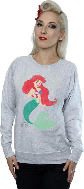 Actual product image Disney Princess Womens/Ladies Classic Ariel Sweatshirt (S)