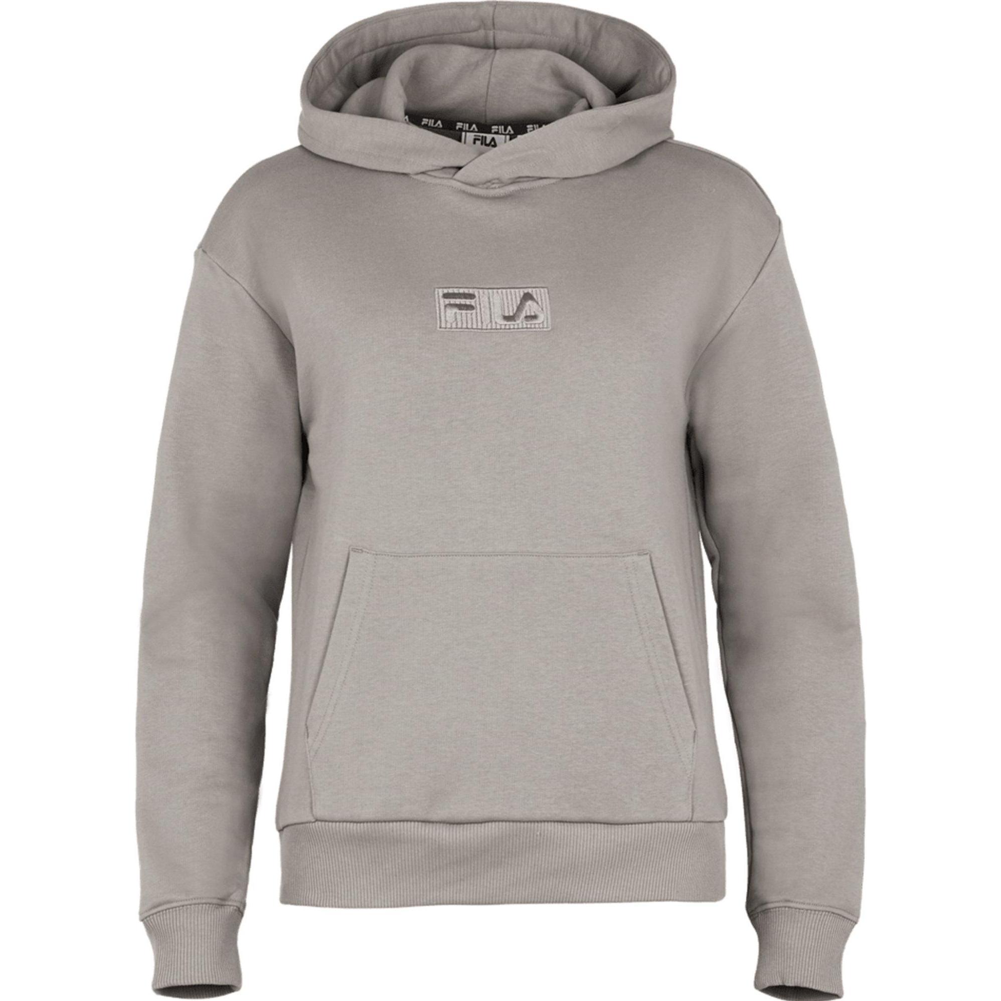 FILA, Damen, Pullover, Sweatshirt Casual Bequem sitzend BAICOI hoody, Grau, (M)