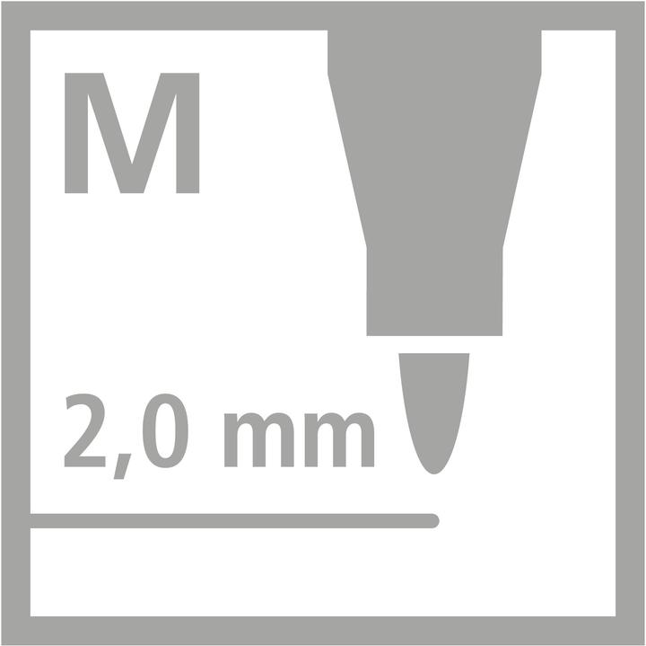 Immagine prodotto STABILO pennarello power (Multicolore, 12 x)