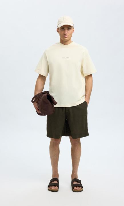 Actual product image Selected Homme Print T-Shirt mit Rundhalsausschnitt (XXL)