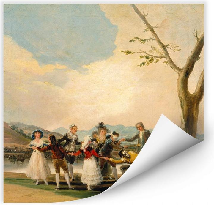 Produktbild Trenddeko de Goya - Das Blindekuhspiel (50 x 50 cm)