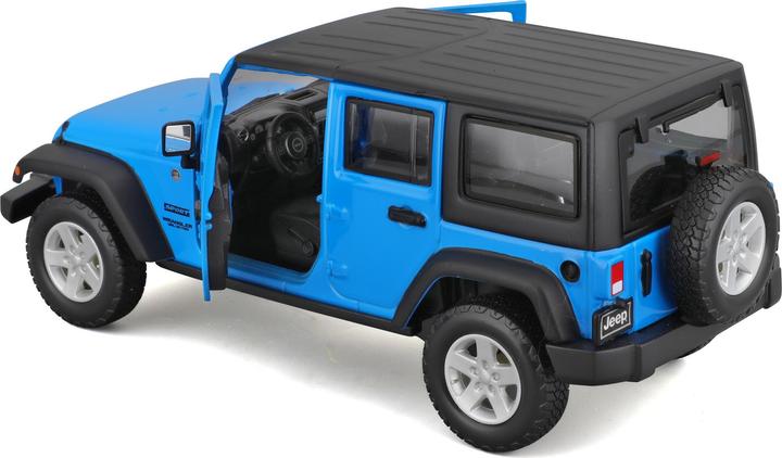 Produktbild Maisto Jeep Wrangler Unlimited 2015 1/24 blau