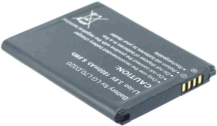 Actual product image AGI 66532 - Battery - LG - D325 - Black - Lithium-Ion (Li-Ion) - 1450 mAh