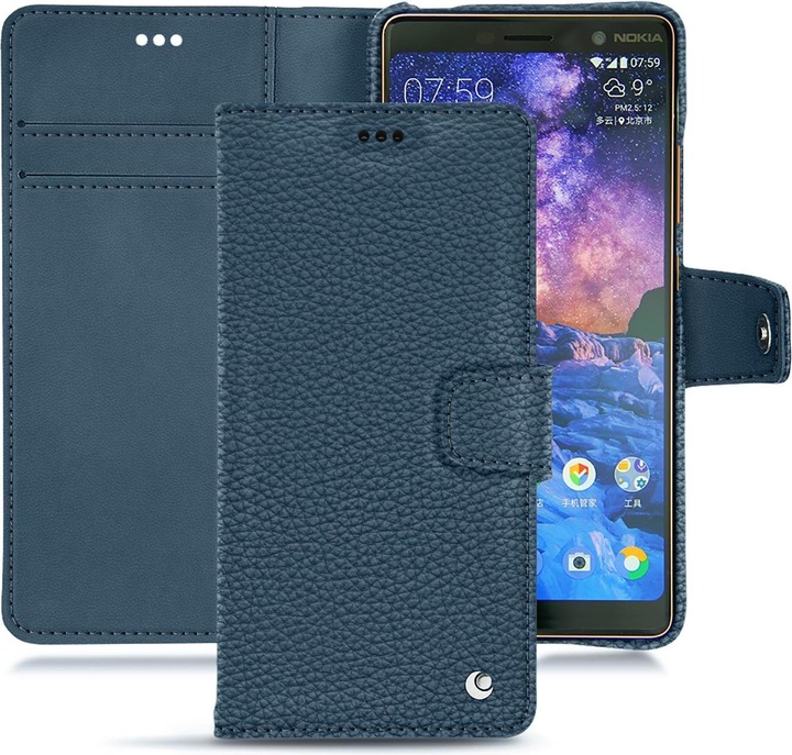 Produktbild Noreve Lederschutzhülle Wallet (Nokia 7 Plus)