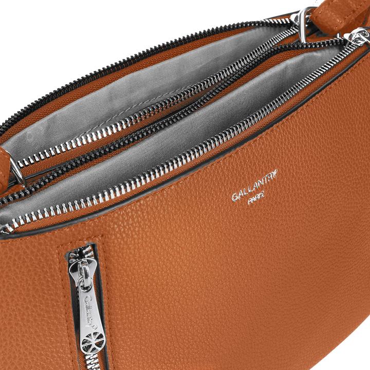Produktbild Gallantry Schwarze Handtasche aus genarbtem