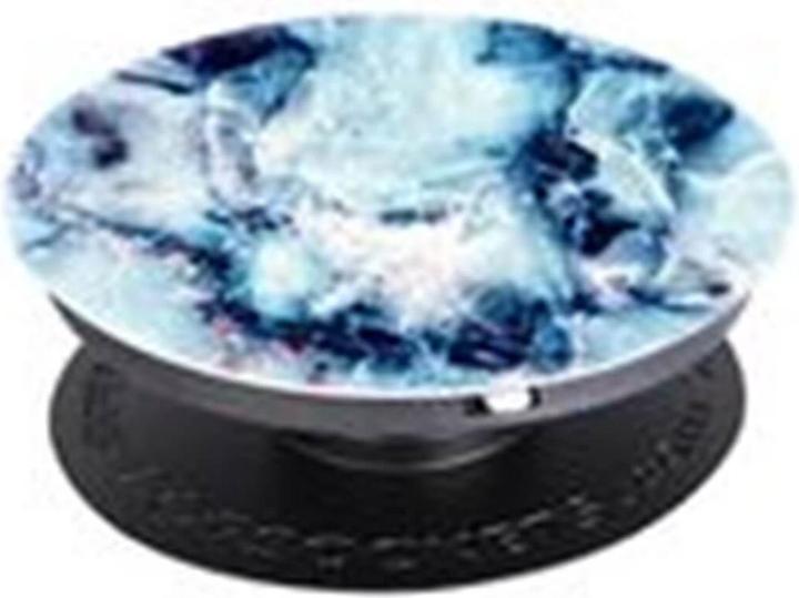Actual product image PopSockets PopGrip Plastic Blue Marble