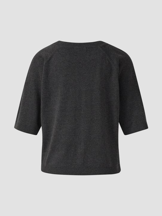 Produktbild s.Oliver Strickpullover Leichter Kurzarm-Strickpullover (40)