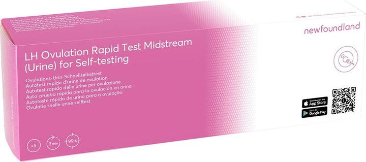Actual product image newfoundland Rapid test: Ovulation