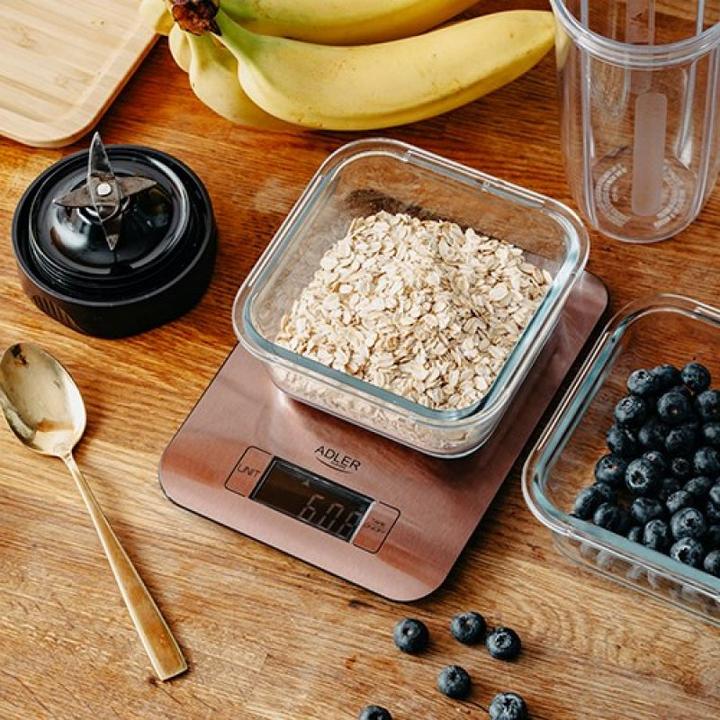 Actual product image Adler Küchenwaage Kitchen Scale | AD 3183c | Teilung 1 g | Kupfer