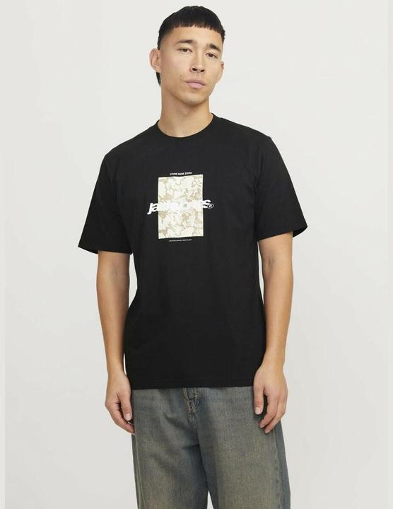 Actual product image Jack & Jones Jcotarmac Camo Front Tee Ss Crew Neck Ln (M)
