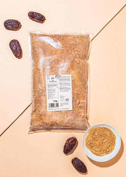 Produktbild KoRo Bio Dattelzucker aus getrockneten und gemahlenen Deglet Nour Datteln (1000 g)