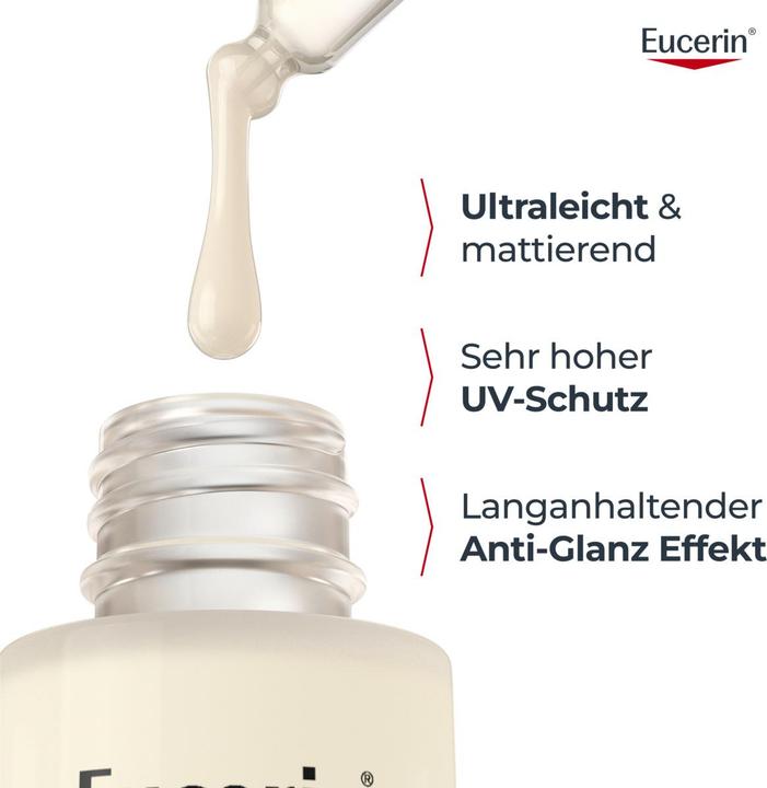 Image du produit Eucerin SUN Face Oil Control Serum LSF50+ Flasche 30 ml (Crème solaire visage, SPF 50+, 30 ml)