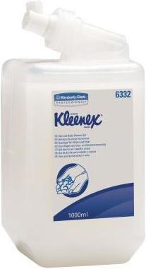 Produktbild Kleenex Shampoo Typbezeichnung des Duftes: blumig Inhalt: 1.000 ml (1000 ml, Flüssiges Shampoo)