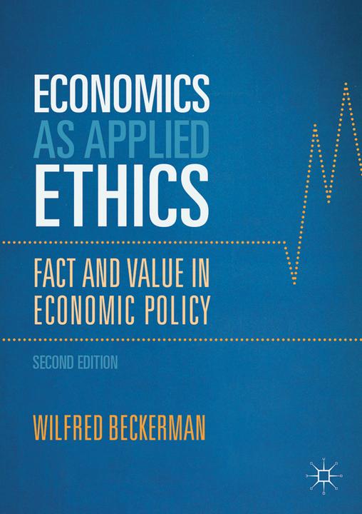 Produktbild Economics as Applied Ethics (Englisch, Wilfred Beckerman, 2017)