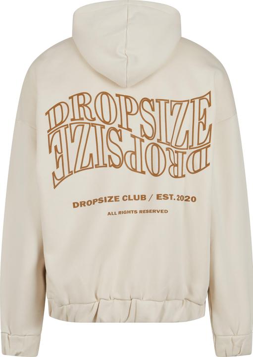 Image du produit Dropsize Sweat à capuche zippé Heavy Oversize Mirrored Logo - 124653 (M)