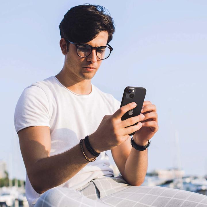 Immagine prodotto Spigen Optik.Tr Fotocamera iPhone 14/14 Plus EZ FIT Lente 2szt./2pcs czarny/nero AGL05213 (2 Pezzo/i, Apple iPhone 14 Plus, Apple iPhone 14)