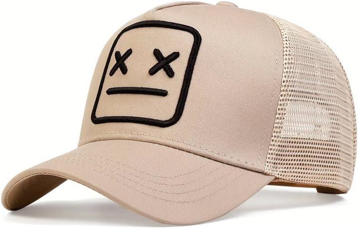 Produktbild PhoneLook Baseballkappe aus atmungsaktivem Mesh Unisex Trucker Cap mit Trendmotiv