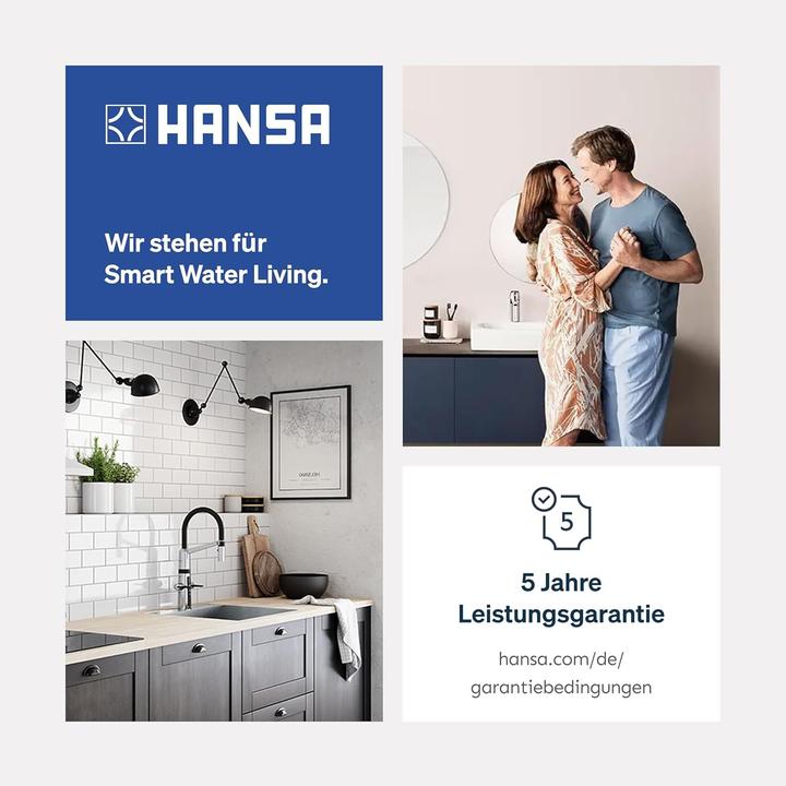 Produktbild Hansa Armaturen GmbH Wannen-Hebelmischer Hansapolo neu Wandmontage verchromt