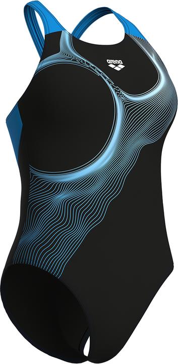 Produktbild Arena W Ripples Swimsuit V Back B (40)
