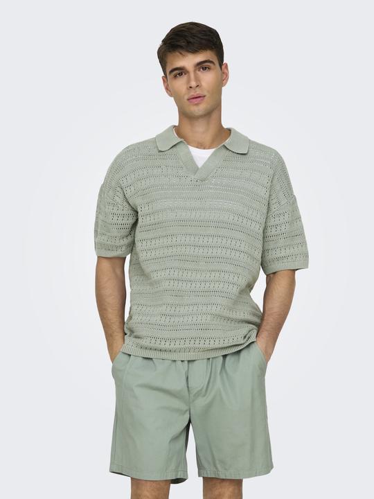 Image du produit Only & Sons ONSGRAYSON Gestricktes Polo-Hemd Polo (M)