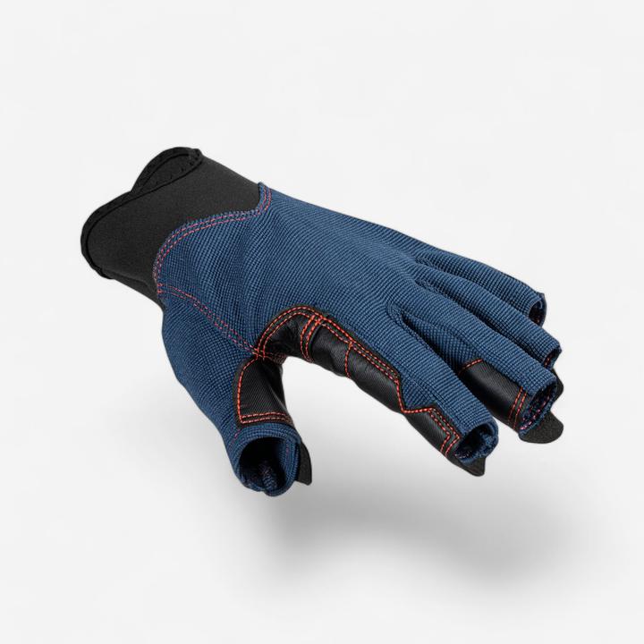 Produktbild Tribord Segelhandschuhe Damen/Herren 500 dunkelblau (L)