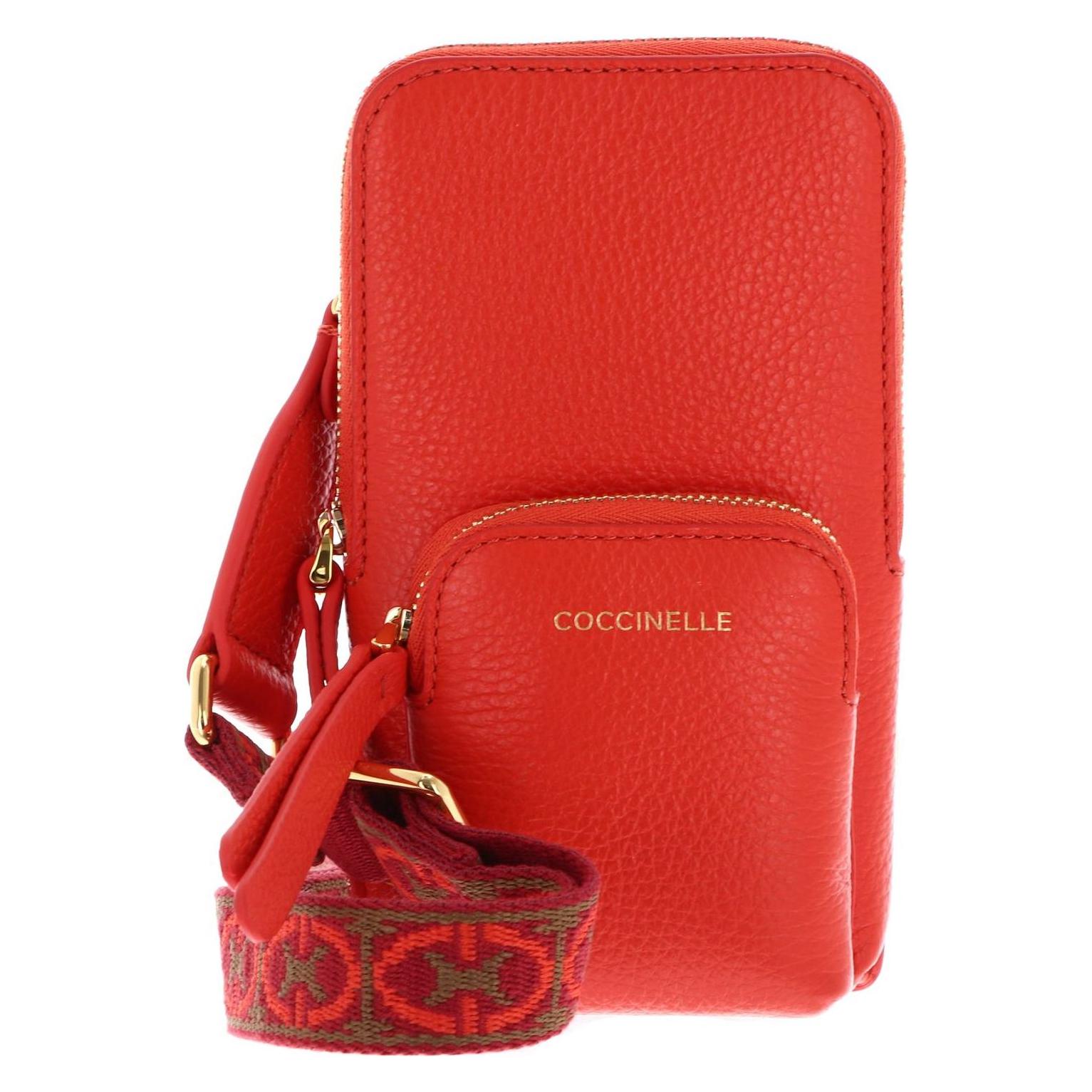 Coccinelle, Damen, Handtasche, Pixie Hi-Tech Phone Bag, Orange