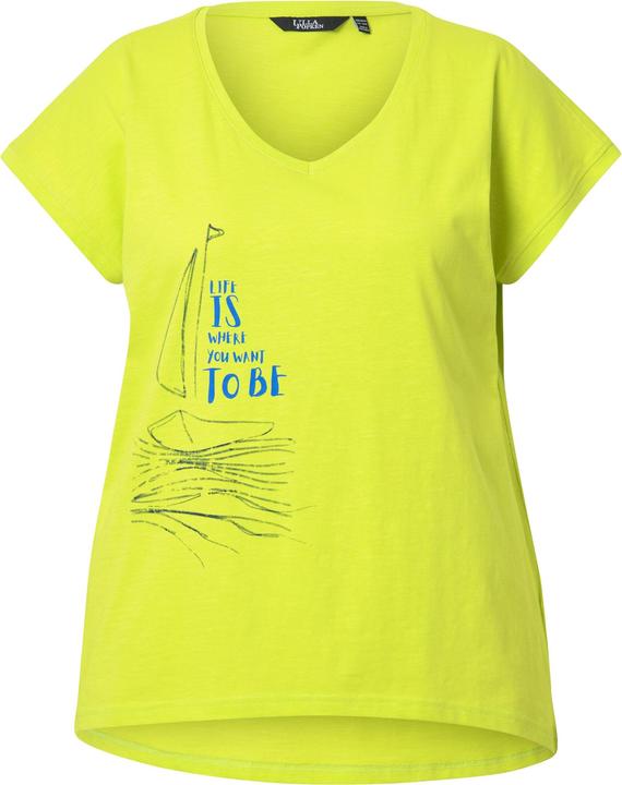 Produktbild Ulla Popken T-Shirt, Boot, A-Linie, V-Ausschnitt, Halbarm (62)