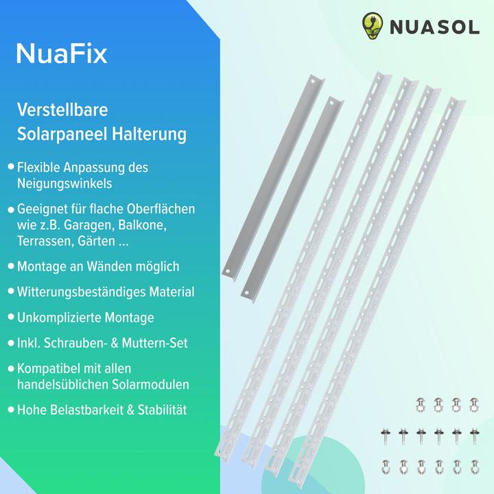 Actual product image Nuasol Adjustable bracket (Solar system mounting material)